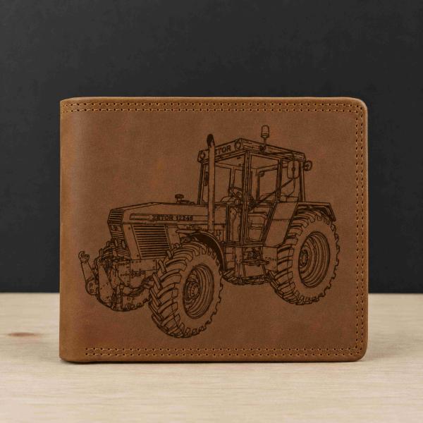 Zetor 12245 Echt Leder Geldbörse
